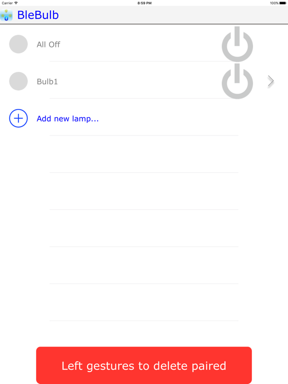 Screenshot #4 pour iBleBulb