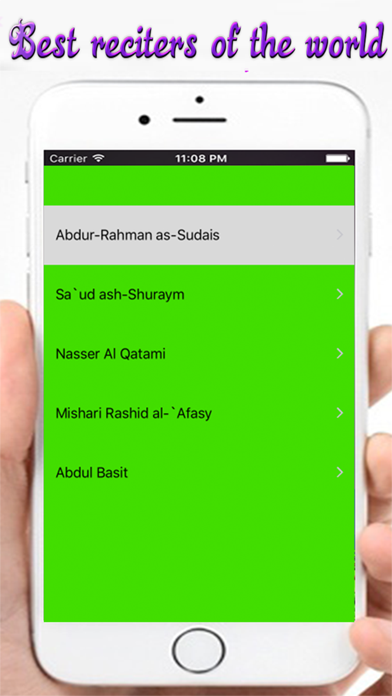 Screenshot #1 pour The Holy Quran Audio
