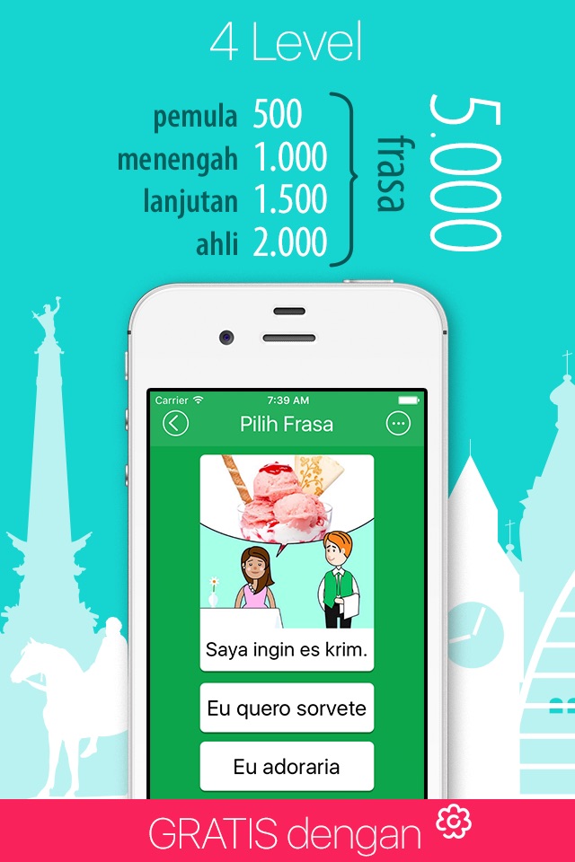 5000 Phrases - Learn Brazilian Portuguese for Free screenshot 3