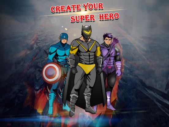 Screenshot #4 pour Create Your Own Man SuperHero - Comics Book Character Dress Up Game for Kids & Boys