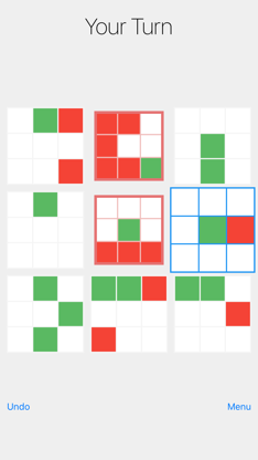 Ultimate Tic Tac Toe! screenshot 1