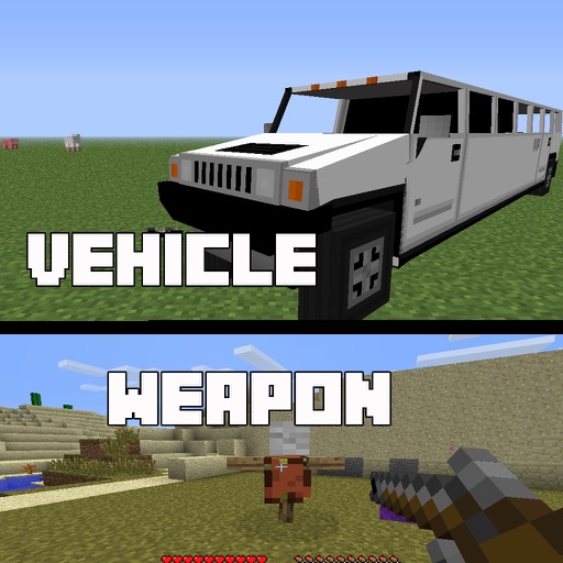 Vehicle and Weapon Mods for Minecraft PC Free Icon