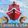 i-Boating: Canada & USA - Marine / Nautical Navigation Charts for fishing & sailing