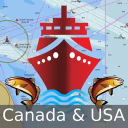 i-Boating: Canada & USA - Marine / Nautical Navigation Charts for fishing & sailing app icon
