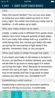 baby sleep coach iphone resimleri 2