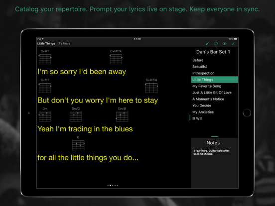 Screenshot #4 pour Setlists