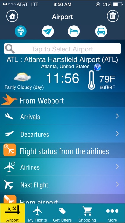 Atlanta Airport (ATL) Flight Tracker ATL Radar