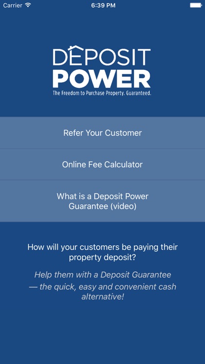 Deposit Power Referrer