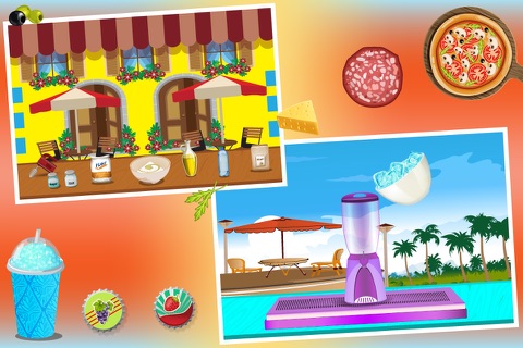 Slush and Pizza Maker – Free Crazy Italian Pizzeria Chef Restaurant & Kitchen cooking Games for Girls screenshot 3