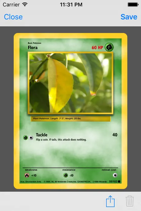 Card Builder for Pokemon