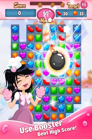 Jelly Blast Sweet Pop - Delicious Fun Gummy Match 3 Deluxe Game Free screenshot 4