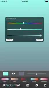 BucketWall - Solid Color or Gradient Color Wallpapers screenshot #2 for iPhone