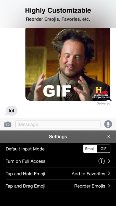 WayDC GIF Keyboardのおすすめ画像4