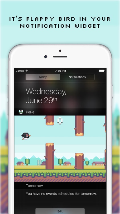 PePe - Notification Game Widget