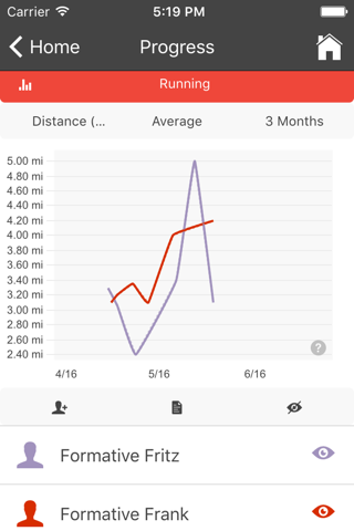 Formative Fitness Tracker screenshot 2