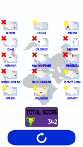 50 United States Of America Geography Map Quiz - Guess The Country,US States And Capital City Of USA Today screenshot
