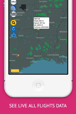 USA Flights for Alaska, American, Delta Flight Tracker & Air Radar screenshot 3