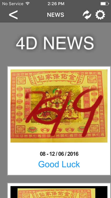 LIVE 4D RESULTS MALAYSIA