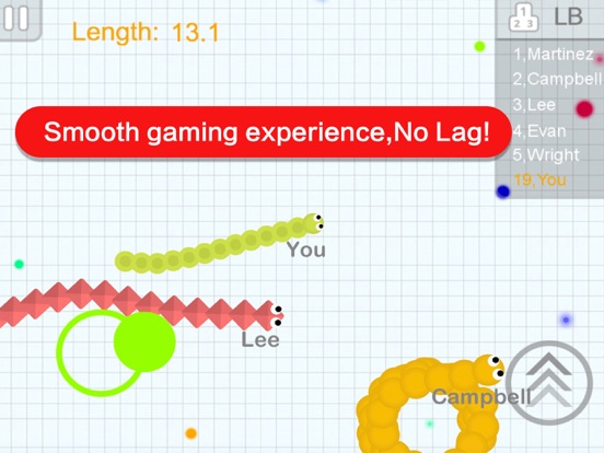 Screenshot #6 pour Worm.io - Snake Munch Fight Club