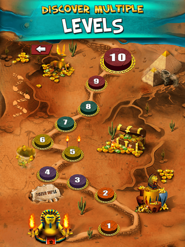 Pharaoh's Party: Coin Pusher iPad screenshot