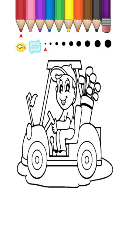 Kids Coloring Book - Cute Cartoon Mikan screenshot-3