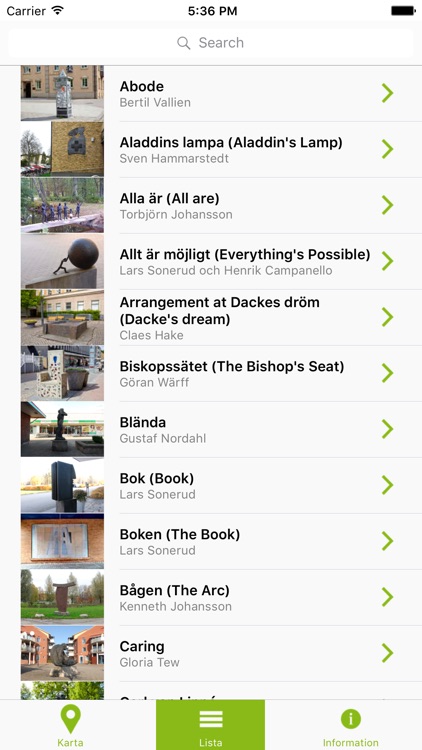 Offentlig konst i Växjö