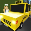 Bricks Build Crazy Taxi Loop - Blocky Racing Roads Fever