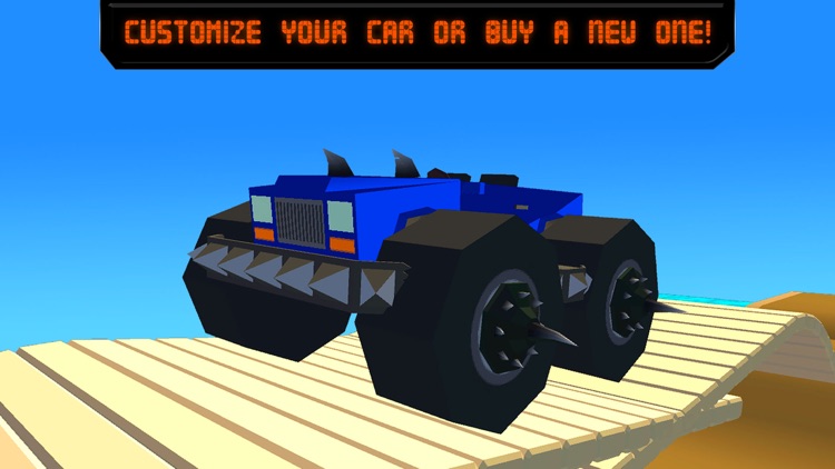 Pixel Car Fighting Arena 3D Full screenshot-3