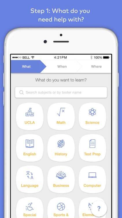 toot - Your In-Person On-Demand Tutor