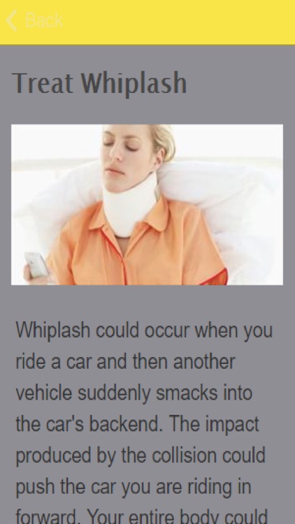 How To Treat Whiplash