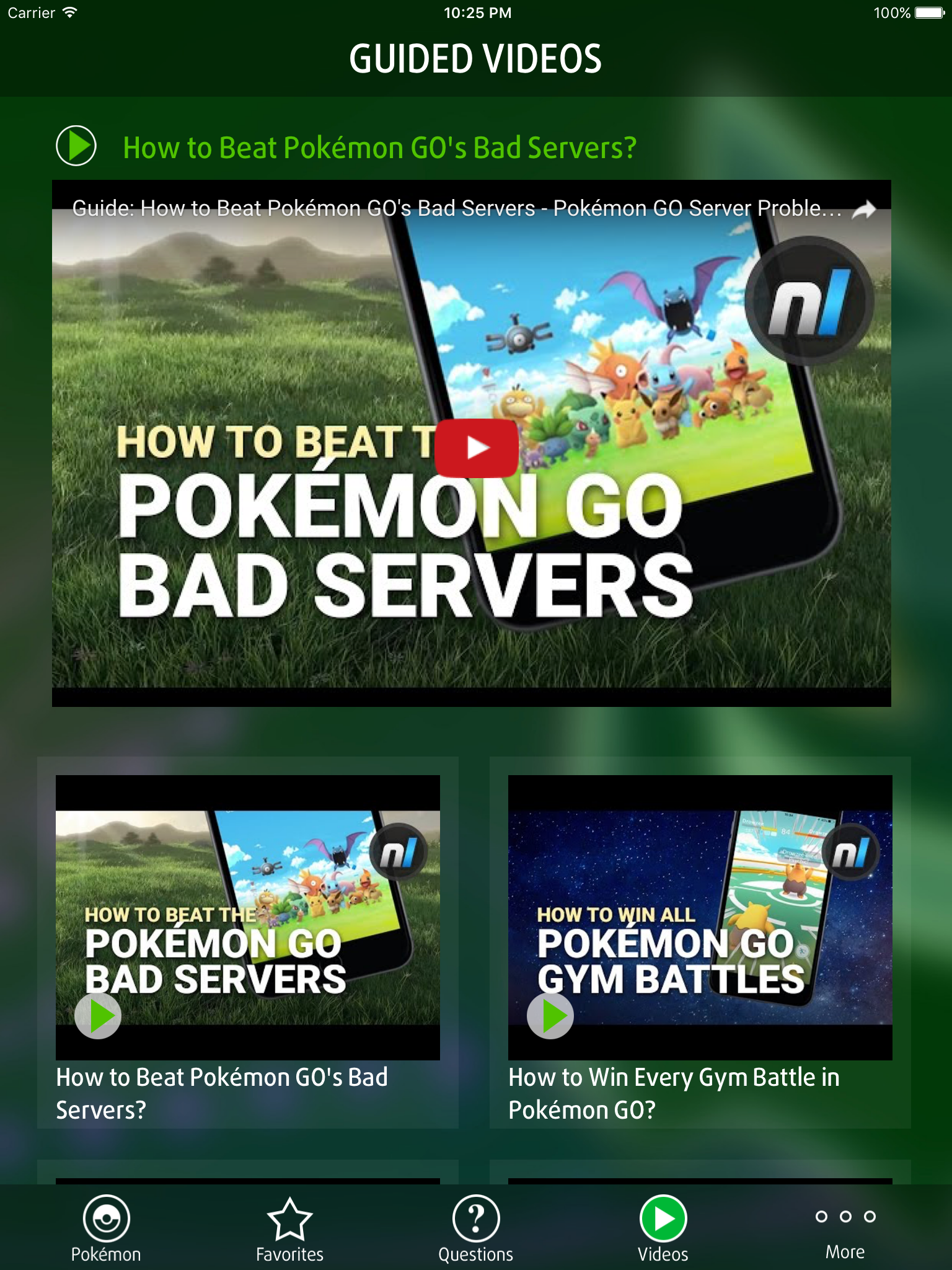 Guide for Pokémon GO Game
