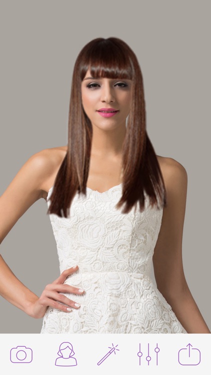 Hair Changer Photo Booth - Women Hair Style Photo Effect for MSQRD Instagram screenshot-3