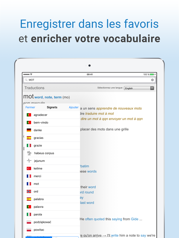 Screenshot #6 pour Dictionnaire français
