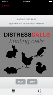 real distress calls for predator hunting - 15+ real distress calls! bluetooth compatible iphone screenshot 1