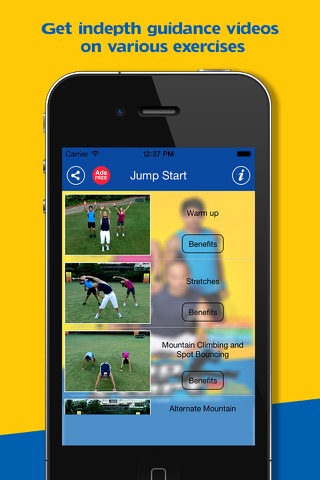 Jump Start - simple workout screenshot 2