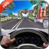 Drive In Car On Highway Pro