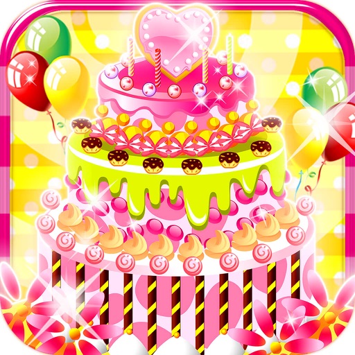 梦幻婚礼蛋糕 - 甜点物语食谱做法大全，女生学做饭烹饪小游戏免费 icon
