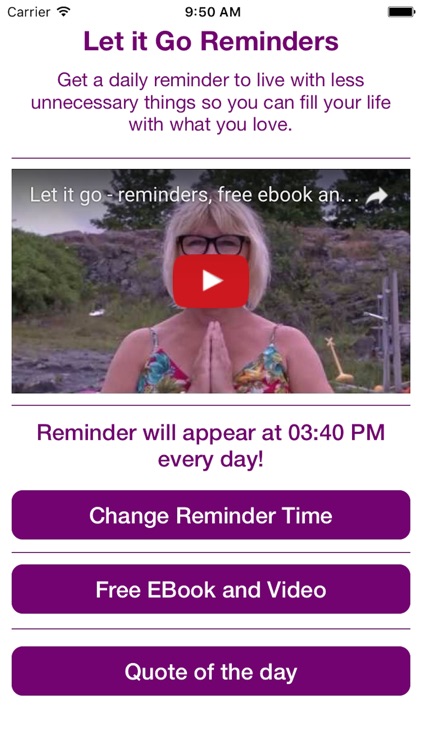 Let it Go Reminders