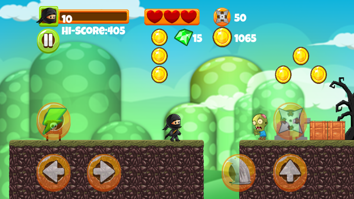 Ninja Konoha Adventure Vs Zombie