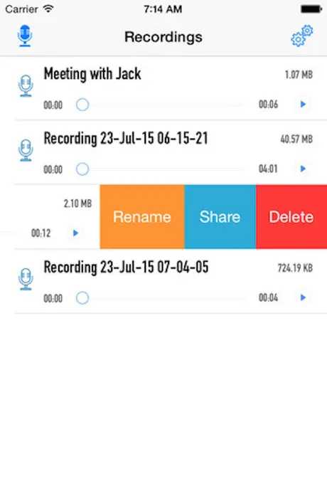 Voice Recorder App