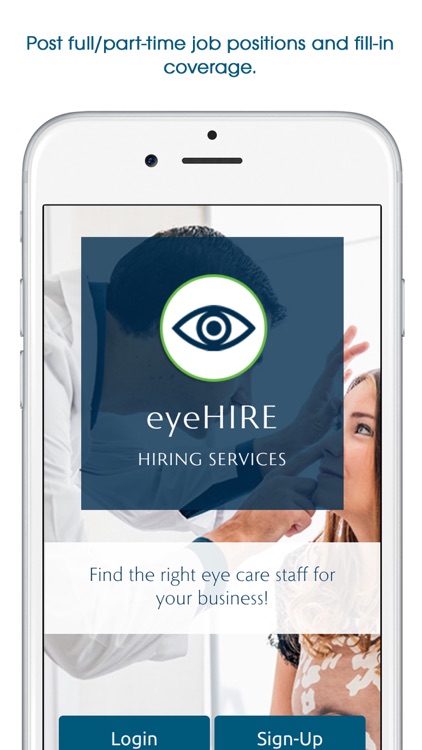 eyeHire - Find OD staff and fill-in coverage