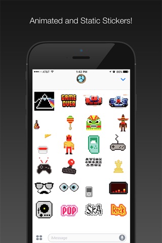 8 Bit Stickers screenshot 2