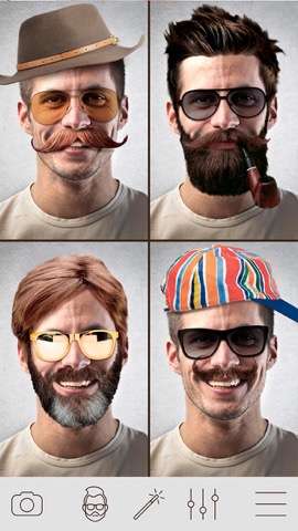 Hair Changer Photo Booth - Men Hair Style Photo Effect for MSQRD Instagramのおすすめ画像4