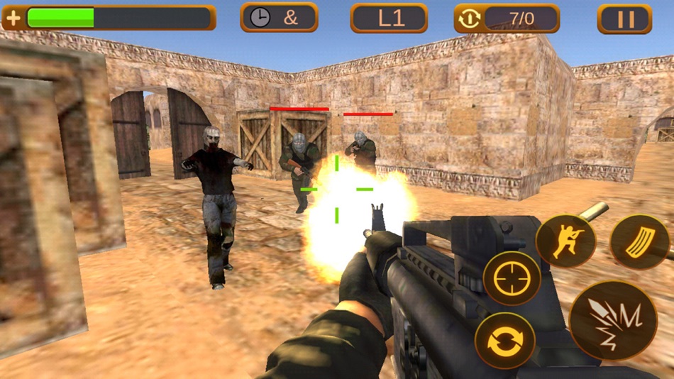 Critical Shooter:Multiplayer sniper gun shooting games - 1.0 - (iOS)