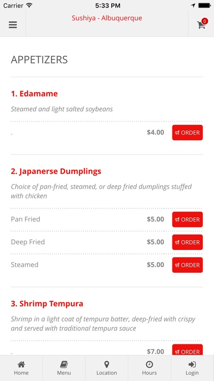 Sushiya - Albuquerque Online Ordering