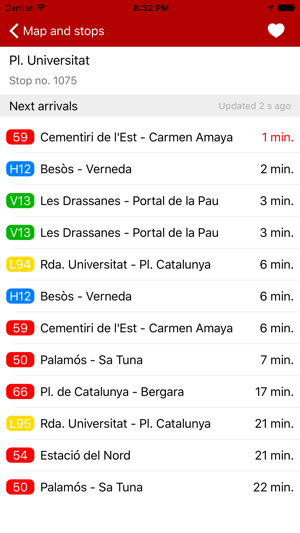 Next bus Barcelona(圖2)-速報App