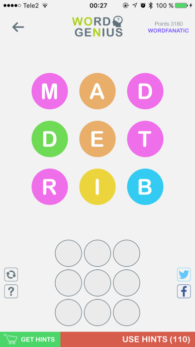 WordGenius! screenshot 1