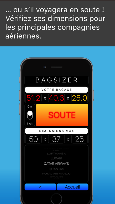 Screenshot #3 pour BagSizer