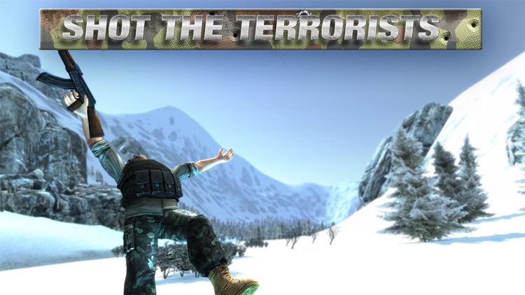 Arctic Sniper - Mountain War Free screenshot-4