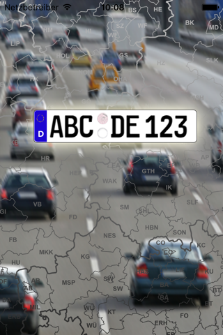 Autokennzeichen Deutschland - náhled